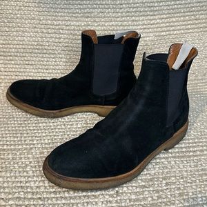 Woman by Common Projects Suede Ankle Chelsea Boot size 37